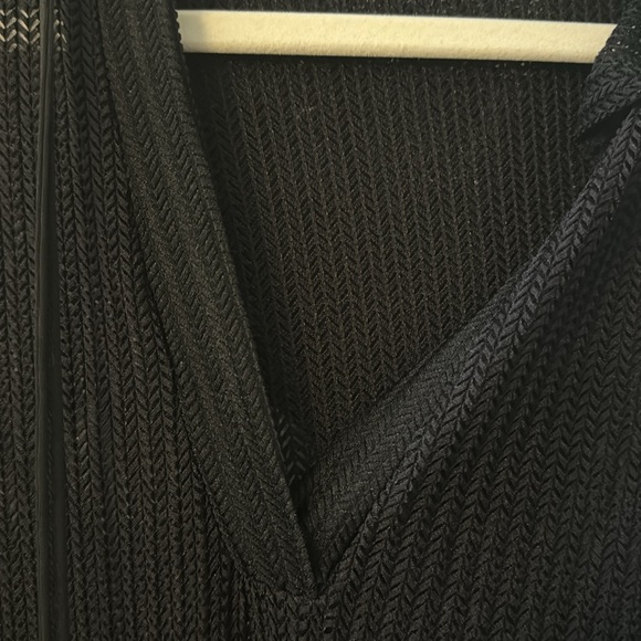 Midi hooded coverup with pockets - Picture 3 of 5